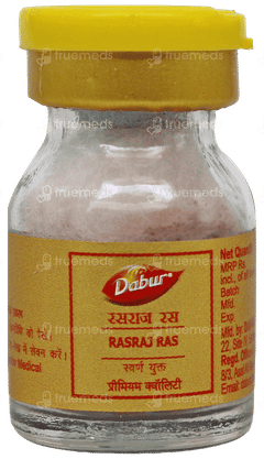 Dabur Rasraj Ras With Gold Tablet 10